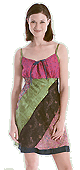 Patchwork Slip Dress