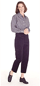 Stretch Corduroy Flood Pant